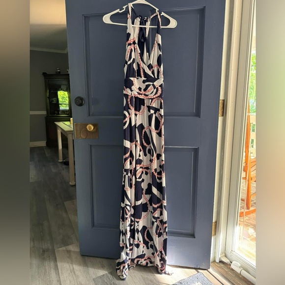 Lilly Pulitzer Amanda Maxi Halter Tie Back *HTF* Booze Cruise Print | Size: S - Picture 2 of 3